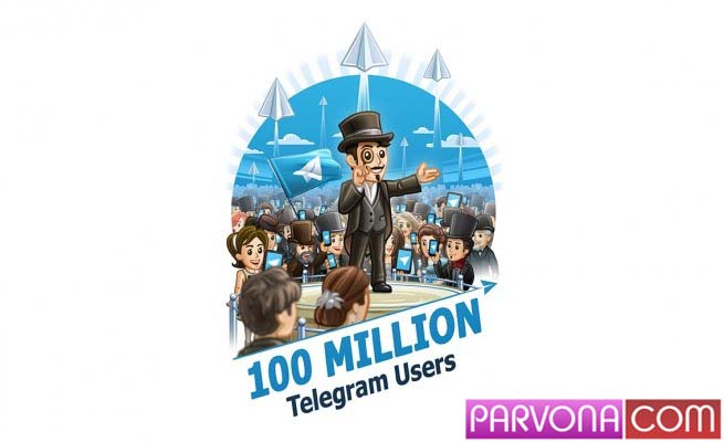 Telegram'нинг ойлик фаол фойдаланувчилари сони 100 млн нафардан ошди